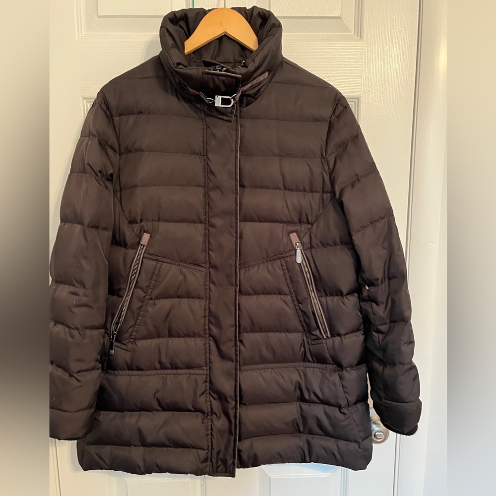 Vince Camuto Brown Puffer Jacket
